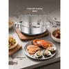 KOBACH 22cm 3-Ply Stainless Steel Pressure Cooker