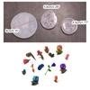 Flower Floral Silicone Mold Cake Decor Mold Tiny Rose Flower Resin Epoxy Casting Mold for Earring Jewelry Pendant Making