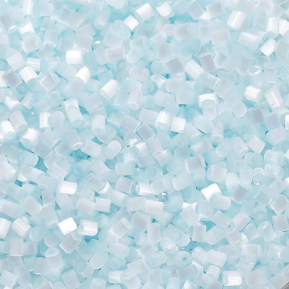 500pcs/lot 2mm Glass Colorful Tube Bead Round Spacer Loose Beads for Jewelry Making DIY Findings Crafts Accessories