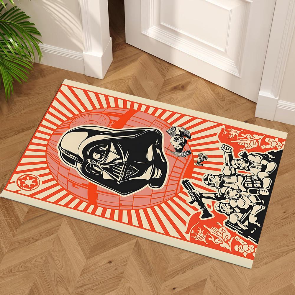 Star Wars Carpet Design for Hallway Entryway Dormitory Decorate Room Anti-slip Rug Office Home Decor Perfect Gift for Women Men