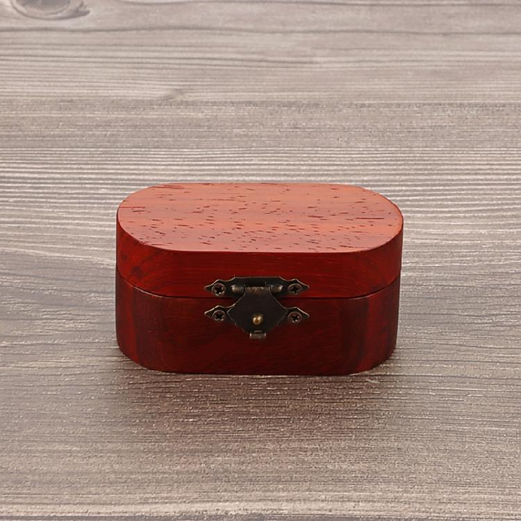 Tragbarer Gitarrenplektrum-Box-Halter mit 5 Gitarrenplektren Holz Gitarrenplektrum-Aufbewahrungsbox Leichtgewichtige Gitarrenplektren-Koffer