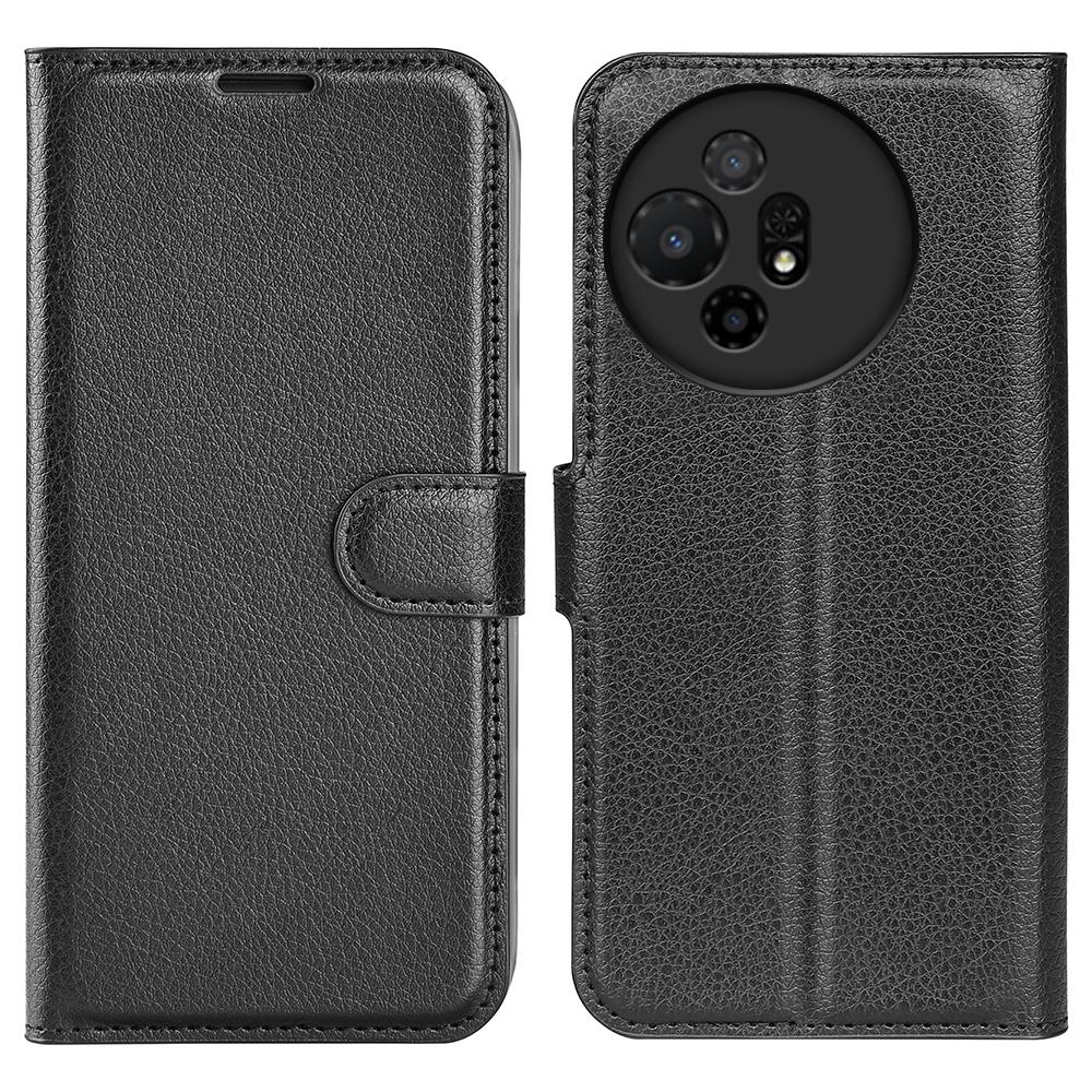 Für TCL 50 XL 5G Hülle Litschi-Textur Stoßfest Leder Brieftasche Handyhülle