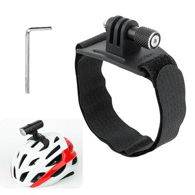Bike Headlight Helmet Mount Holder MTB Bicycle Helmet Torch Light Holder Flashlight Bracket Conversion Clip For GoPro Sports Cam