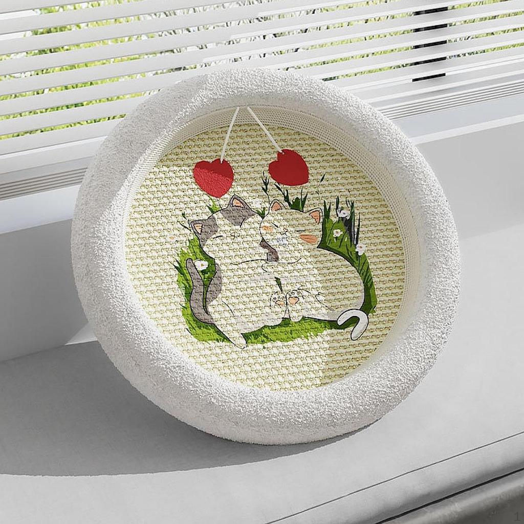 Cat Scratching Board Bed Furniture Protector Toy for Indoor Cats Grind Claws Multifunctional