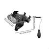 Bike Headlight, Extraluminous Universal Serial Bus Rechargeable, Waterproof, Night Riding, MTB Black