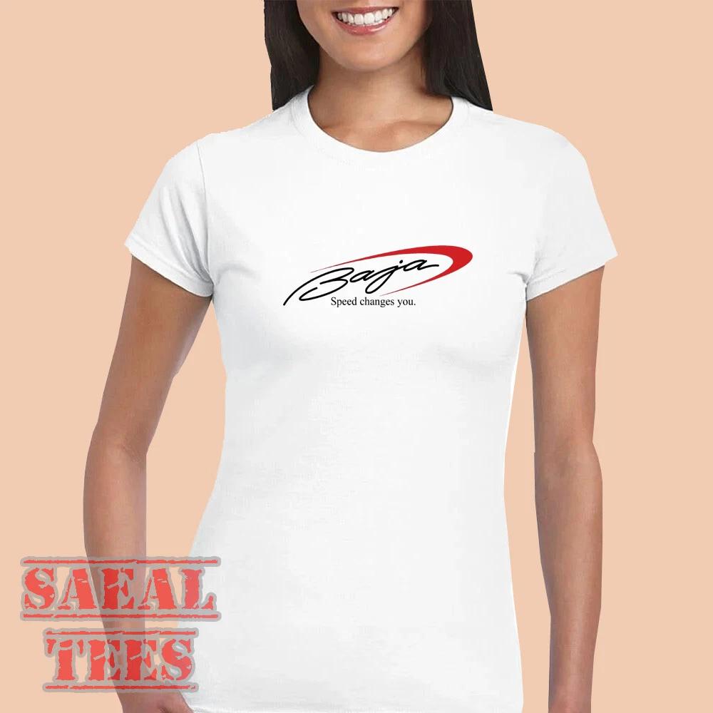 Baja Boats Racing Powerboats Women s White Size S to 2XL XL