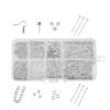 800pcs Jewelry Repair Tool with Accessories Jewelry Pliers Jewelry Findings and Beading Wires for DIY Earrings Jewelry Making