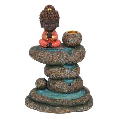 Buddha Rock Pond Backflow Incense Burner