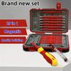 29-in-1 Precision Screwdriver Set with Ergonomic Non-Slip Handles, Magnetic Bits, and Sturdy Case - Ideal for Home Improvement and Daily Use