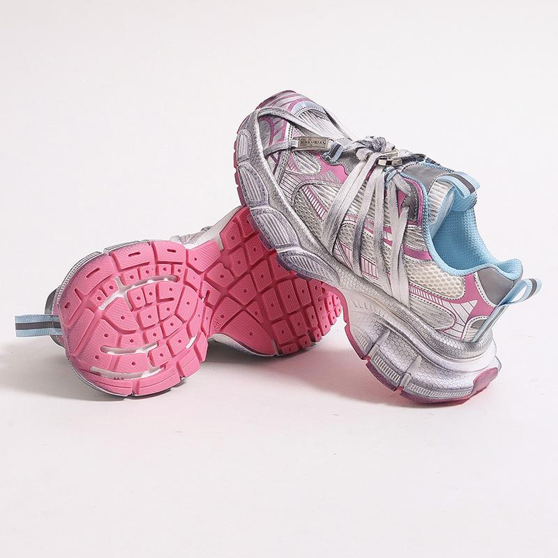 Ba's dad shoes ins super fire spider-man straps little flying tail dirty old retro sneakers platform women's shoes