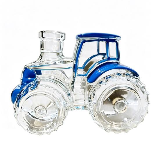 Tractor-Shaped Whiskey Bottle Vehicle Shaped Whiskey Glass Container Decorative Wine