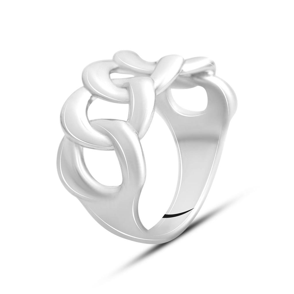 Silver Ring Without Stones (2143390)