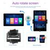REAKOSOUND Universal 1 Din GPS Car Stereo Radio 10.4'' Android Vertical Screen Multimedia Player Carplay Android-auto WIFI RDS