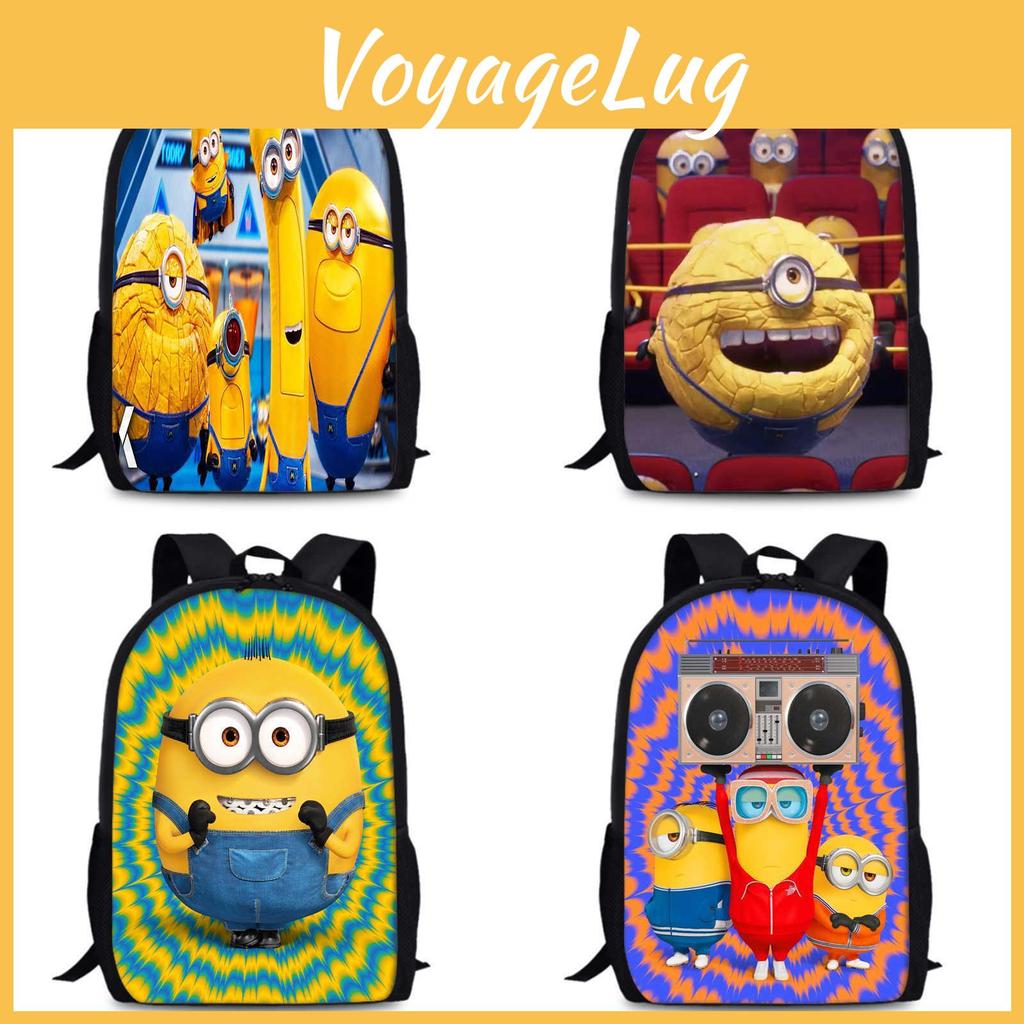 Spacious 15-inch Despicable Me 4 Backpack For School Oxford Fabric Breathable