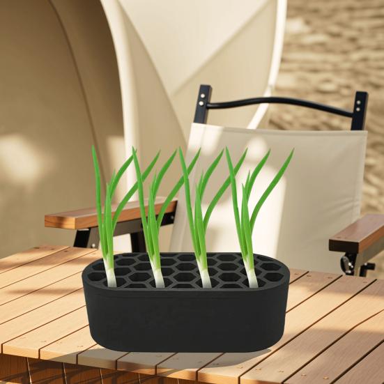 Hydroponic Planting Tray Scallion Regenerator Seedlings Starter Tray Indoor Home