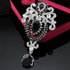 Brooch Exquisite Crown Design Luxury Fashion Diamante Brooch Pin for Holiday