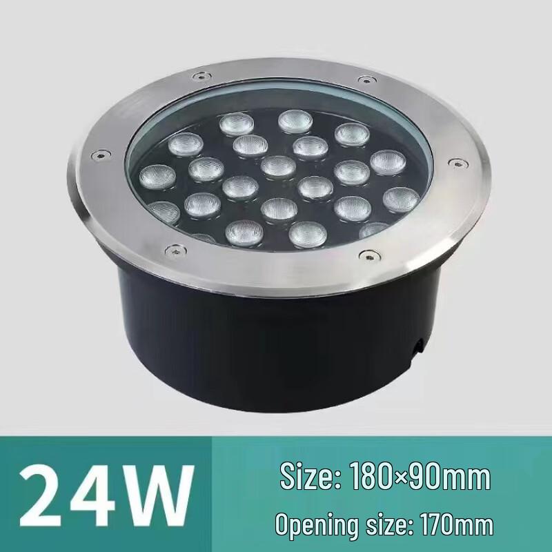 Mengpao 24W Warm LED Ground Light