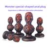 Alien Skull Anal Plugs Female Comfort Dildo Extra Long Male Anal Plug Anal Expansion Erotica Masturbator