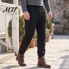 Warm Pants for Winter Sports Men Fleece Lined Joggers, Thickened Sweatpants with Ribbed Ankle Cuffs, Joggers Athletic Trousers Outdoor Daily Wear Mens