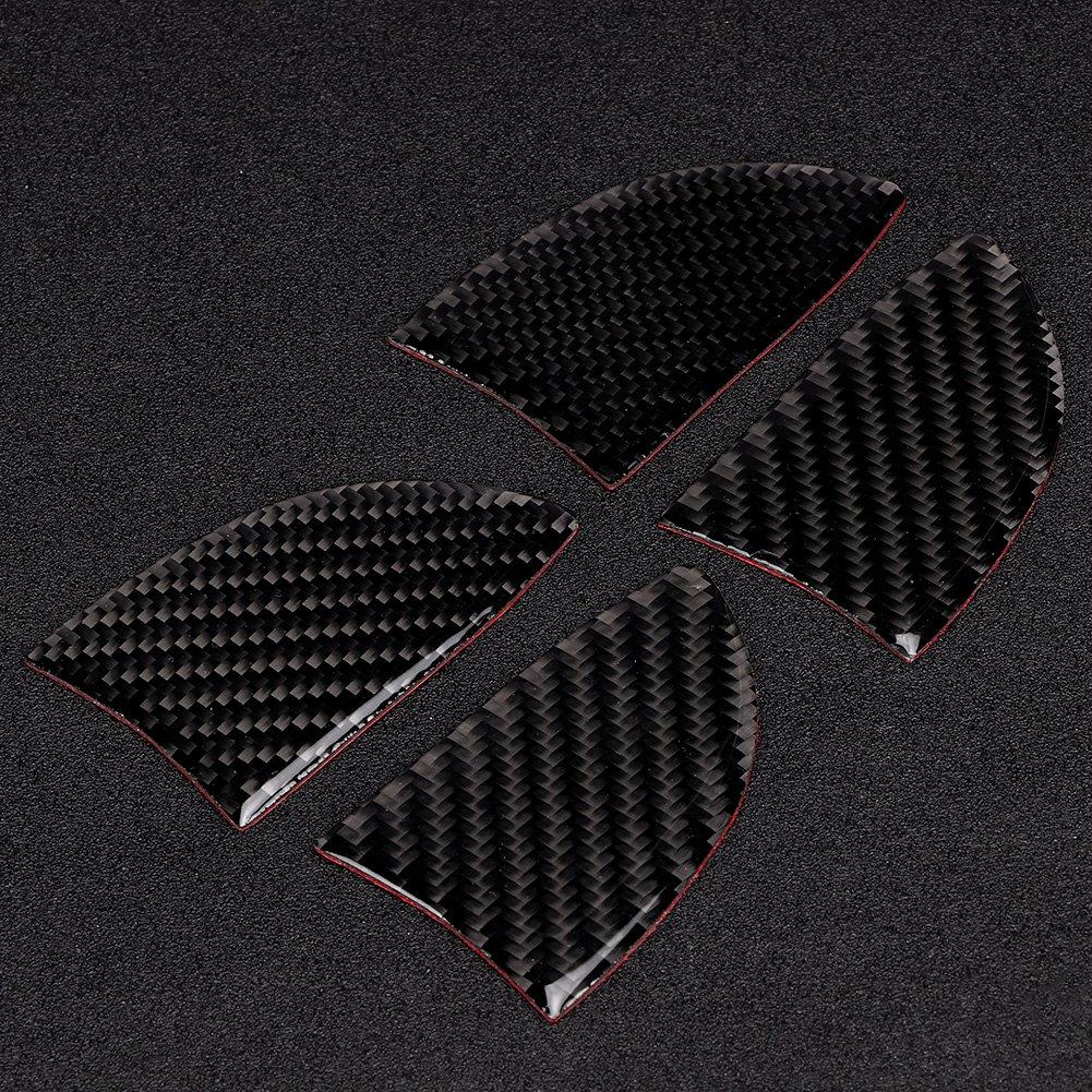 4pcs Door Inner Bowl Carbon Fiber Interior Trim Fit for Lexus NX 200 200t 300h 14 19