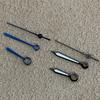 Blue Black Watch Hand Luminous Watches Needle Watch Parts Repair Parts for NH35/ NH36/ 4R/ 7S Movements