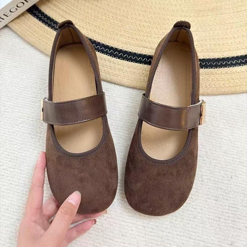 Temperament vielseitige leichte Mund Einzelschuhe Damen sind dünn und leicht vielseitig weiche Sohle ein Pedal Doudou Schuhe