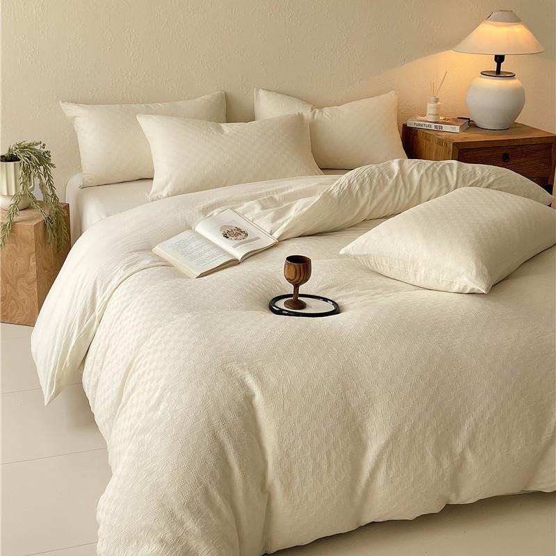 60 Long-Staple Cotton Beds, Pure Cotton Cotton Light Luxury High-End Bed Sheets, Quilt Covers, Bed Hats, High-End Bedding