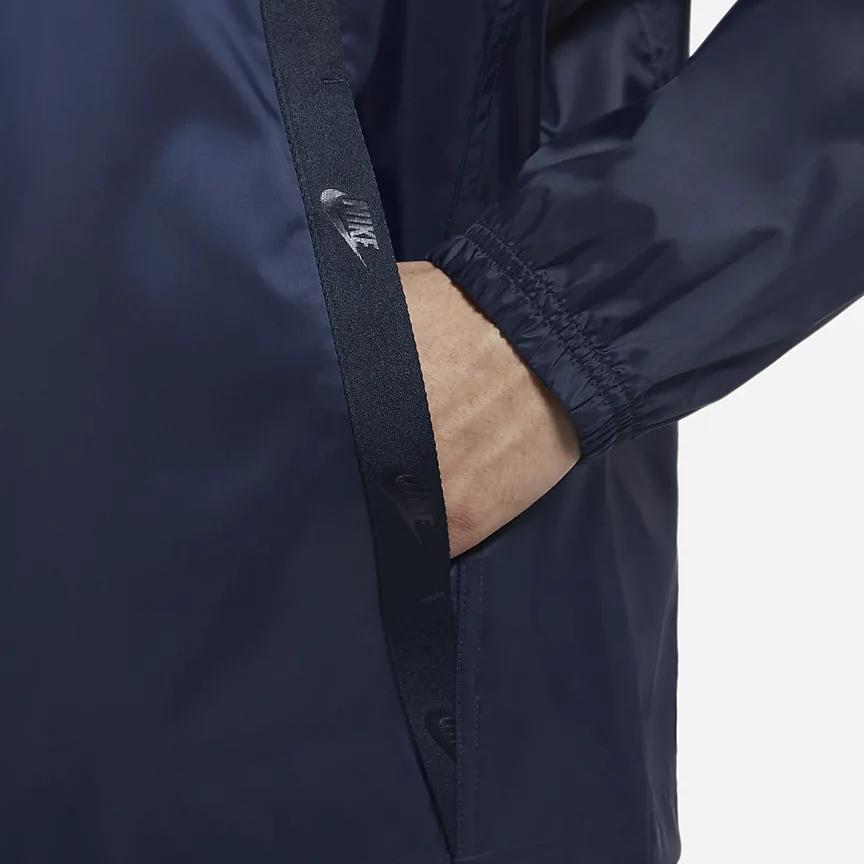 Nike Jackets Men's Blue Hooded Moderate Other DC6978-451