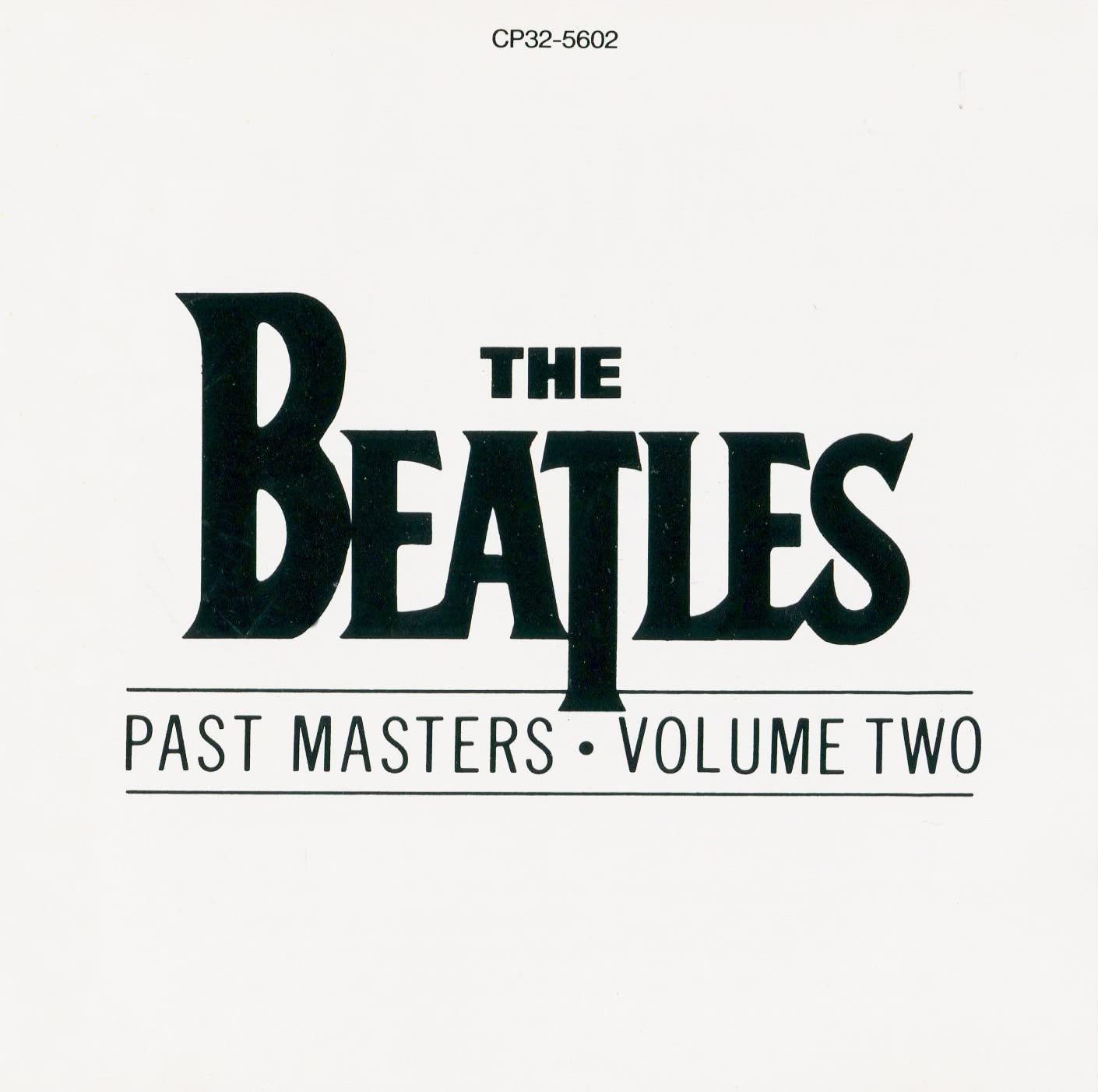 

CD BEATLES - Past Masters Volume Two CP325602 APPLE 2007 Япония Рок Б/у