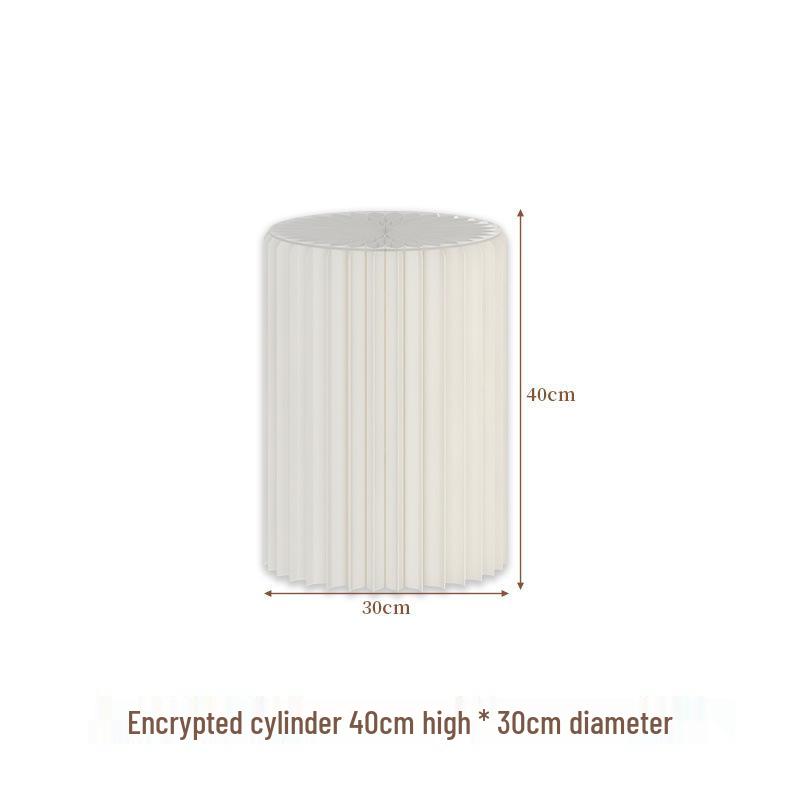 Multi-Layer Folding Exhibition Stand & Wedding Aisle Display Rack with Creative Cylinder Design