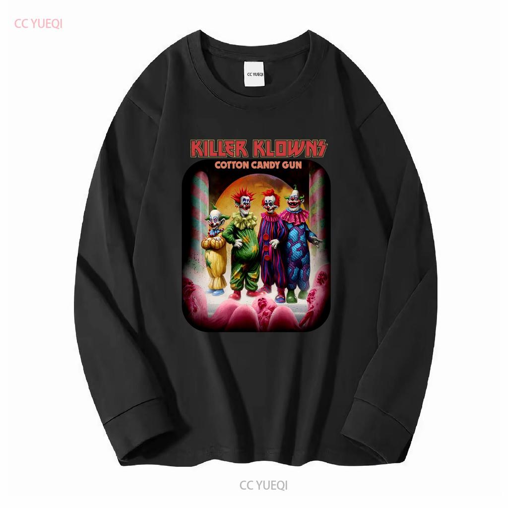 Killer Klowns from Outer Space Movie T Shirt size Small long or short sleeves vintage Washed Casual Unisex fashion