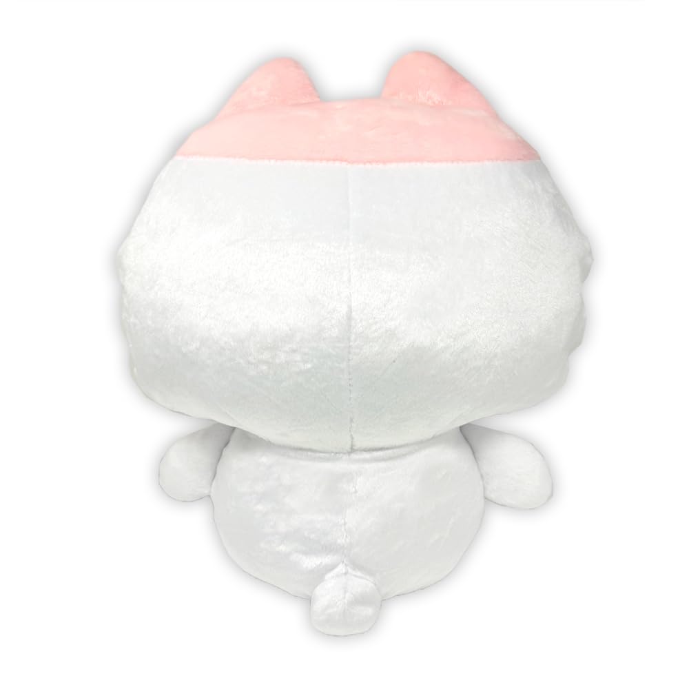 Nmeneko GRAN+ Plush Toy, Approx. 45cm, Big, Light Black