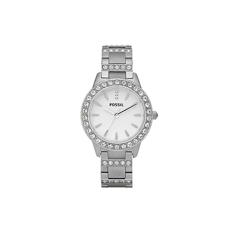 

FOSSIL Wrist Watch Quartz Movement Stainless Steel Strap 34mm White Dial Women s Watch 50m Water Resistant ES2362 White Dial