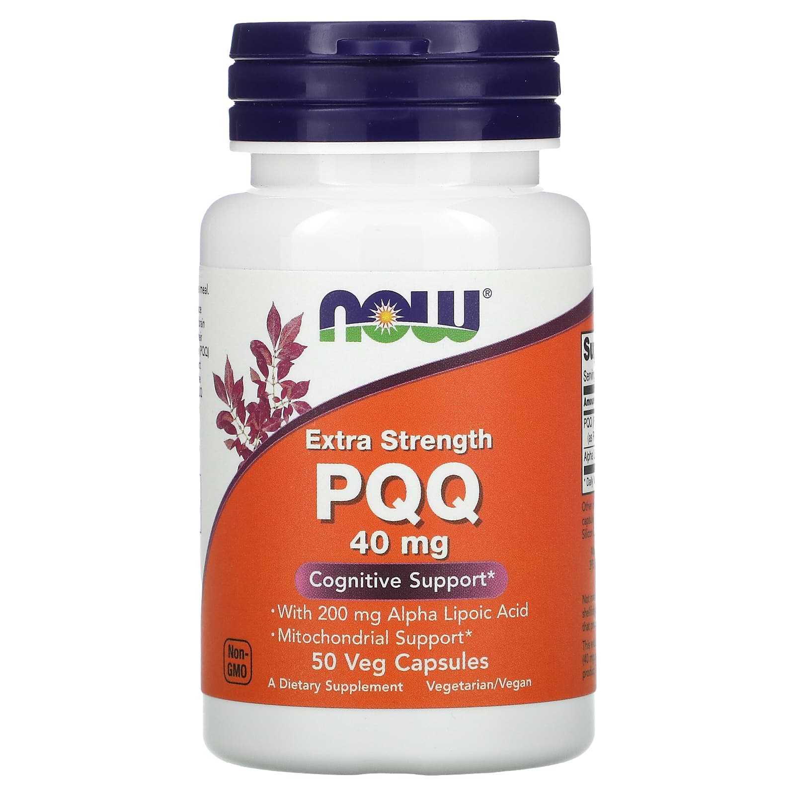

Extra Strength Pqq, 40Mg, 50 Veggie Caps