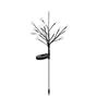 Double Layer Design Solar Lotus Flower Lights Waterproof Solar Powered LED String Lights Colorful IP55 Grounded lawn light