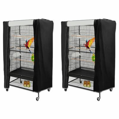 Universal Bird Cage Cover Black-Out Κάλυμμα κλουβιού πουλιών Ανθεκτικό που αναπνέει που πλένεται