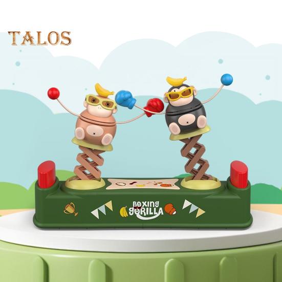 Kids Boxing Gorilla Board Game 2 Players Orangutan Battle Toy Toddlers Boys Girls Educational Interactive Bouncing Monkey Fighting Toy