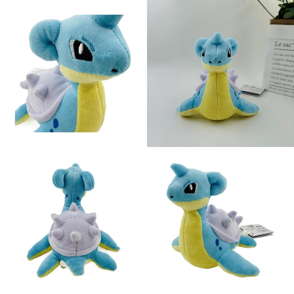 14cm Pokemon Lapras Cartoon Plush Doll Children Toy For Kids And Collectors