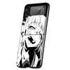 Himiko Toga Waifu Anime MHA Cover Phone Case For Samsung Galaxy Z Flip 7 6 5 4 3 5G Flip7 Flip6 Flip5 Flip4 Flip3 Black Fundas S