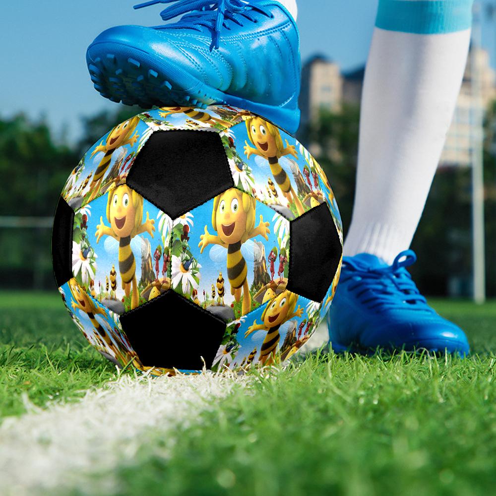 Maya the Bee Theme Size 5 Soccer Ball, Suitable for Both Indoor and Outdoor Matches, a Gift Suitable for Everyone.