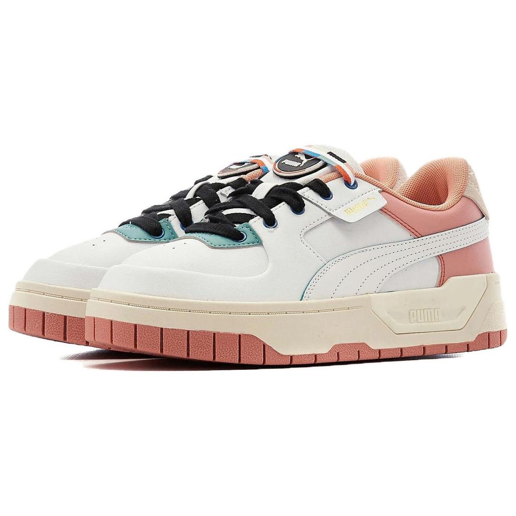 Puma Cali Dream Go For Dream Leather Suede Casual Versatile Low-Top Sneakers Women sneakers Pink White 385716-01