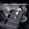 For Leapmotor B10 Center Console Cover Armrest Box Protector Pad Black Suede Interior Accessories
