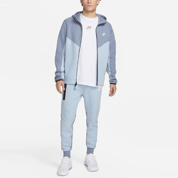 Nike Sportswear Tech Fleece Knitted Sweatpants Men's Light Armory Blue FB8003-440
