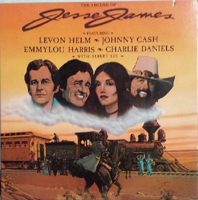 LP Record VARIOUS (LEVON HELM, JOHNNY CASH, E - Legend Of Jesse James SP3718 A&M 1980 US Country Used