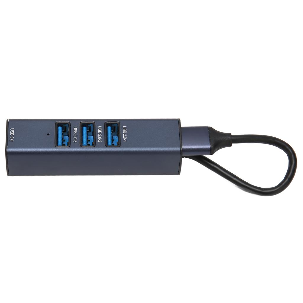 4 Port USB Hub 5Gbps Hot Swappable USB Multiport Adapter with Storage Hole for Laptop PC Flash Drive for XBOX for PS4