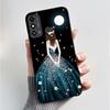 Case For ZTE Blade A53 BladeA53 Pro Casing Luxury Fashion Butterfly Flowers Black Soft TPU Silicone Protective Cover Phone Shell