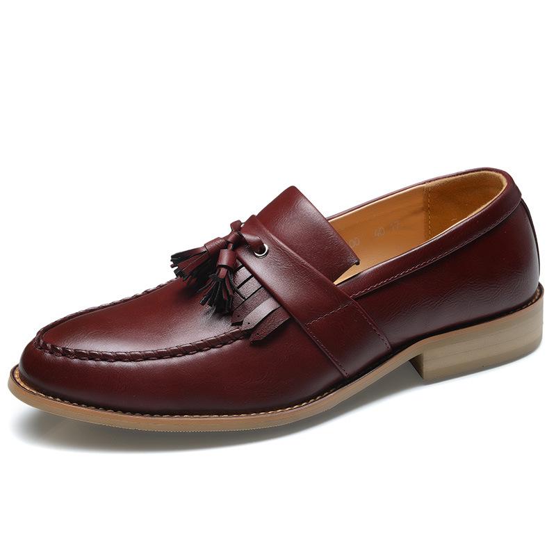 Spring Men's New Arrival: Stylish Korean Trendy Casual & Business Formal Leather Pointed Toe Shoes