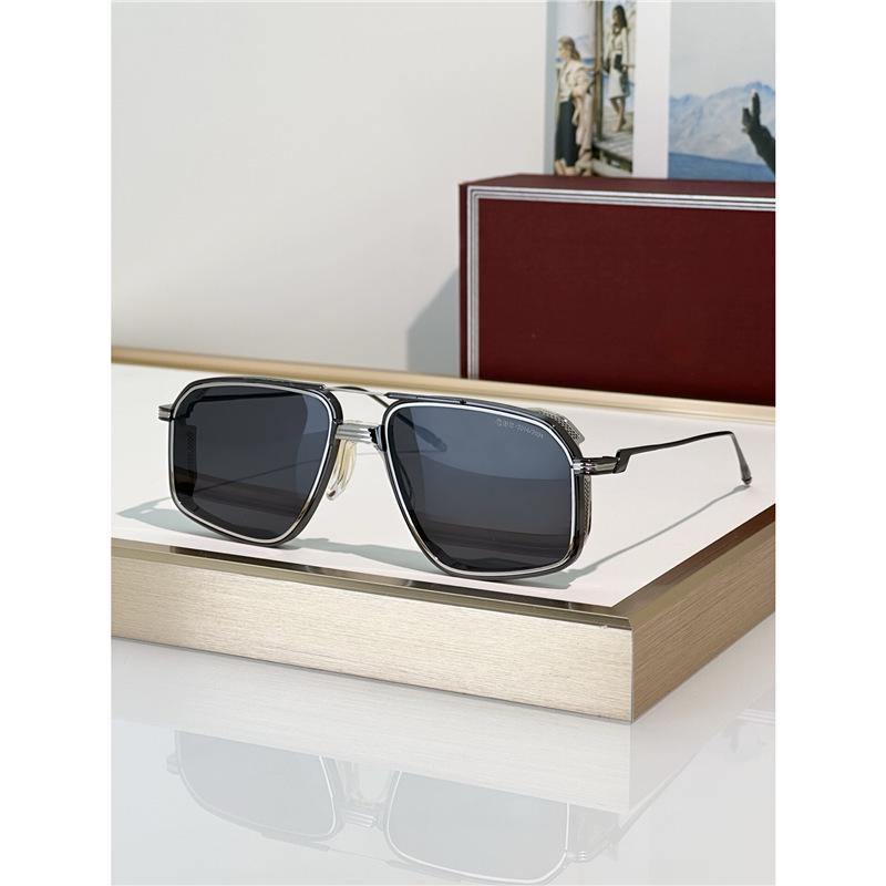 Unisex JAGGER Large Frame Metal Sunglasses - Fashionable UV Protection Standard