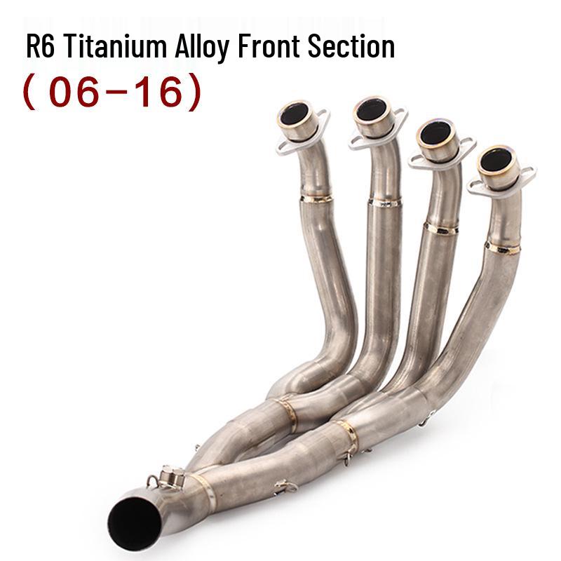 Yamaha YZF-R6 Mid-section Exhaust Pipe for Modified Motorcycles (Fits 98-05, 06-18 Models)
