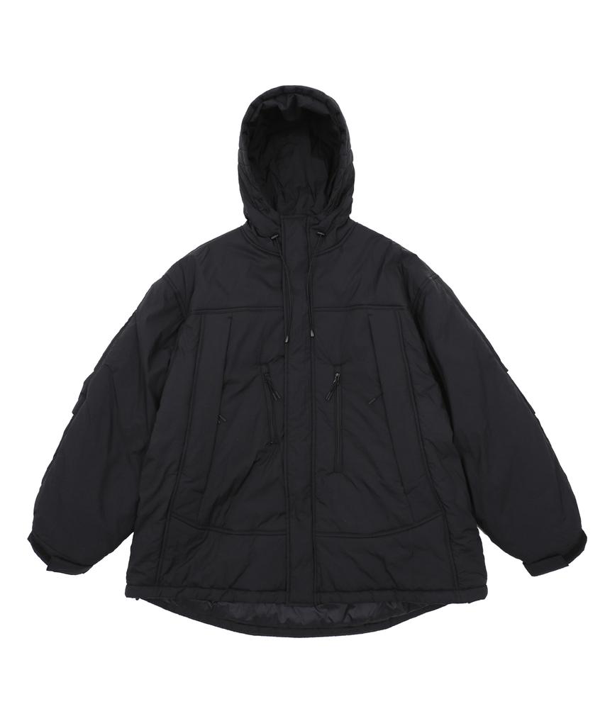 Haveoffduty Multi-Zipper Pocket Insulated Jacket (Black)